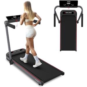 Walden Tapis roulant elettrico per la casa Tapis roulant pieghevole 12km/h 1-2,5PS 12 programmi preimpostati Display LCD 1-12 km/h Modello 2023 Inclinazione manuale a 3 livelli (F3680G)