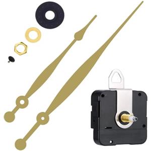 yufana Meccanismo Dell'orologio da Parete, Orologio da Parete Fai da te Con Movimento al Quarzo, Movimento dell'Orologio Silenzioso, Adatto per pezzi di Ricambio per Orologi fai da te. (Oro403)