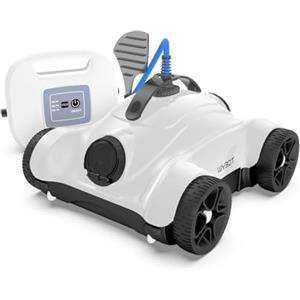 WYBOT Robot Piscina con 3 Funzioni di Temporizzazione (1/2/3H), Aspiratore per Piscina con Pulizia Efficiente 18m³/H, Pulitore Automatico per Piscine Fuori Terra Fino a 60㎡