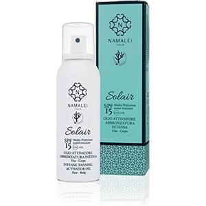 artigiano NAMALEI OLIO ATTIVATORE ABBRONZATURA INTENSA VISO E CORPO SPF 15 150 ml