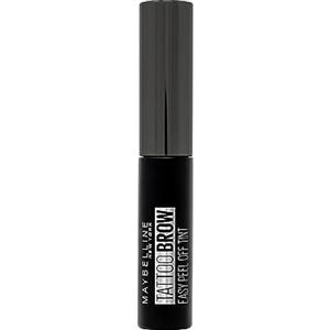 Maybelline New York Tinta Sopracciglia Semipermanente Tattoo Brow Peel-Off, Risultato Definito fino a 3 Giorni, Black Brown (35), 4,6 g