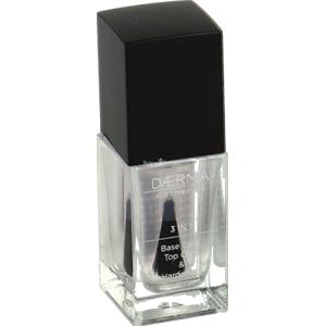 Daerma Trattamento Unghie 3in1 - 8ml, Base, Top e Trattamento Indurente per Unghie Forti e Brillanti
