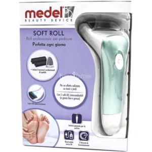Medel Beauty Soft Roll - Roll Professionale per Pedicure con Batteria Ricaricabile e Accessori