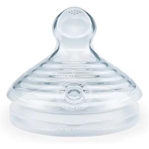 NUK Nature Sense Tettarella in Silicone Misura L per Bimbi da 6 a 18 Mesi
