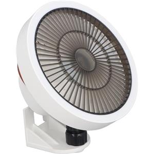 Tnfeeon Ventilatore Oscillante Portatile da Parete Montaggio a Parete Piccolo Ventilatore con Telecomando Luce Notturna 3 velocità Ventilatore da Scrivania Silenzioso per Soggiorno,