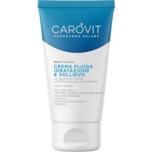 Carovit Crema Doposole, Viso e Corpo, Idratante e Leggera, Adatta per Pelli Sensibili, 150 ml