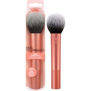 Real Techniques Pennello da trucco in polvere morbido, per fissare cipria, bronzer e fard, trasparente,1 confezione