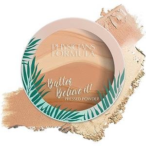Physicians Formula, Butter Believe It! Cipria per il Viso, Cipria Fissante con Texture Morbida, con Burro di Murumuru, di Cupuaçu, di Tucuma, Acidi Grassi Essenziali e Pro-vitamine, Creamy Natural