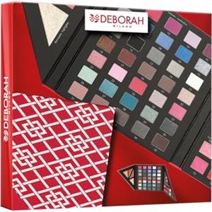 Deborah Milano - Trousse Set Regalo Donna Make Up Beauty Gift n.3 Medium Toni Freddi, Include Palette di Ombretti, Gloss, Rossetti e Polveri Viso dai diversi Finish e Colori, in Carta FSC