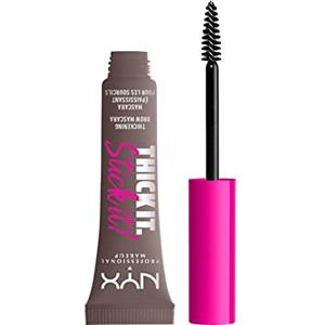 NYX Professional Makeup Thick It. Stick It! Mascara per Sopracciglia, Colora e Infoltisce per 16H di Durata, Cool Ash Brown