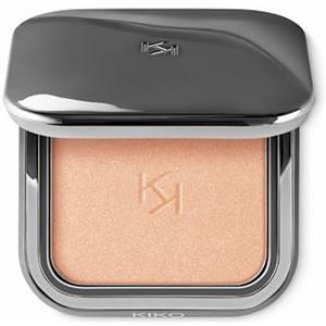 KIKO Milano Glow Fusion Powder Highlighter - 02, Illuminante In Polvere Dal Risultato Modulabile, 02 Heavenly Gold