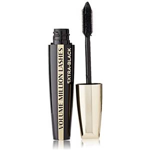 L'Oreal Paris L'Oréal Paris Volume Million Lashes Extra Black Mascara, mascara per una definizione extra e volume extra in nero profondo, confezione da 1 (1 x 10, 7 ml)