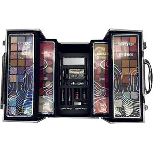 bonvoyage, Set Trucchi Donna 100 Pezzi, Include Ombretti, Fard, Rossetti, Mascara, Eyeliner, Set Manicure, e Pennelli Make Up, Professional Colour