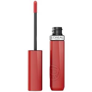 L'Oreal Paris L'Oréal Paris Rossetto Liquido, Colore Intenso ed Effetto Laccato, Tenuta 16H, Resistente alle Sbavature, No Transfer, Con Squalano, Infaillible Laque Resistence, Tonalità: 635 Worth It Medium, 4,3ml