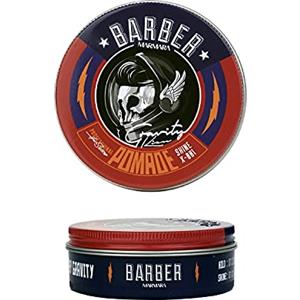 BARBER MARMARA POMADE Cera per capelli 100ml | Cera capelli uomo tenuta media | Alta lucentezza | Cera ad effetto bagnato | cera da modellazione | Crema per capelli | Gel per capelli uomo Barbershop