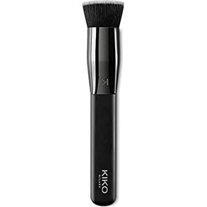 KIKO Milano Face 05 Round Foundation Brush | Pennello Dal Taglio Piatto Per Prodotti Liquidi O In Mousse, Fibre Sintetiche