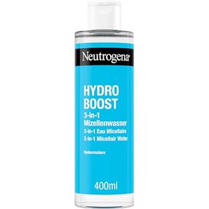 Neutrogena - Acqua micellare Hydro Boost, pulizia efficace e delicata del viso, 3 confezioni da 400 ml