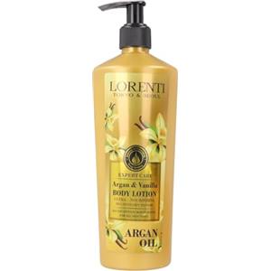 LORENTI TOKYO & SEOUL Lozione per il corpo da donna, con olio di argan e vaniglia, 400 ml, crema per il corpo con cura profonda, lozione per il corpo, lozione idratante, cura del corpo e donna