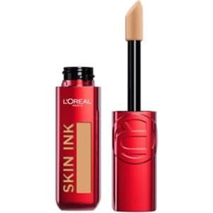 L'Oreal Paris L'Oréal Paris Fondotinta Correttore 2 in 1, Copertura Semplice e Uniforme Fino a 48h, Finish Matte, Semipermanente, Texture Leggera, Infallible Skin Ink, Tonalità: Medium Cool 318, 15 ml