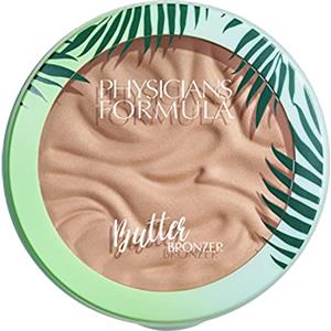 Physicians Formula - Murumuru Butter Bronzer - Terra Abbronzante Viso, Colore Chiaro, a Base di Burro di Murumuru ad Effetto Illuminante - con Applicatore in Spugna - Light Bronzer