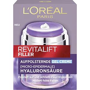 L'Oréal Paris Revitalift Filler Crema Gel Rimpolpante con Acido Ialuronico e Niacinamide - 50 ml