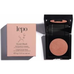 LEPO | Xlent Blush, Fard in Polvere Compatta N. 03, con Ceramidi Vegetali e Olio di Jojoba, Luminosità Naturale e Idratazione per un Effetto Sano e Radioso
