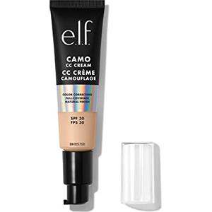 e.l.f. Camo CC Cream | Fondotinta correttore con coprenza totale e SPF 30 | Fair 120 N | 30 g (1,05 oz)