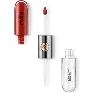 KIKO Milano Unlimited Double Touch 107 | Rossetto Liquido In 2 Step, Finish Luminoso. Tenuta Fino A 12 Ore. Base Colorata No Transfer