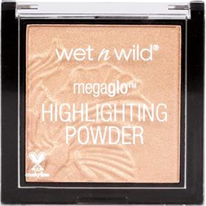 Wet n Wild, MegaGlo Highlighting Powder, Polvere Highlighter Altamente Pigmentata con Finito Ultra Perlato E Formula Facile da Miscelare, Effetto Soffice e Luminoso, Precious Petals