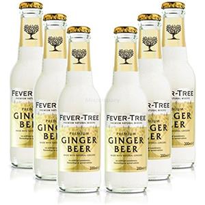 Fever-Tree Ginger Beer - 6 x 200 ml = 1200 ml - incl. Pfand MEHRWEG