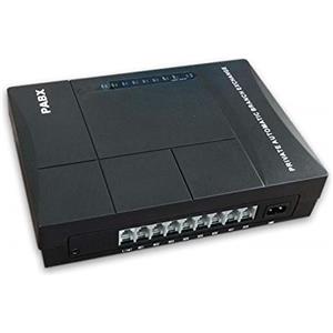 TWINSIDE Centralino Telefonico Analogico 1 linee urbana 8 interni MS108 Garanzia Italia