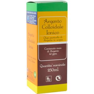 Punto Salute e Benessere Argento Colloidale Ionico 40ppm Certificato 250ml - Dispositivo medico anti-batterico, 100% Vegan