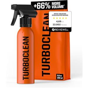 T1TAN TURBOCLEAN detergente per guanti da portiere 200ml ad alta concentrazione ed ecocompatibile