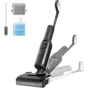 roborock F25 LT Aspirapolvere e Lavapavimenti Senza Fili, 20000 Pa, Autopulizia ad alta temperatura a 90 °C, Design Piatto 180°,Pulizia Bordi su Due Lati, Doppio serbatoio, Ideale per Pavimenti Duri