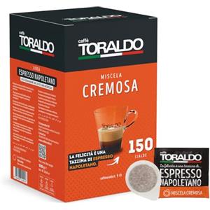 Caffè Toraldo Miscela Cremosa Cialde ESE 44 mm (150 Unità)