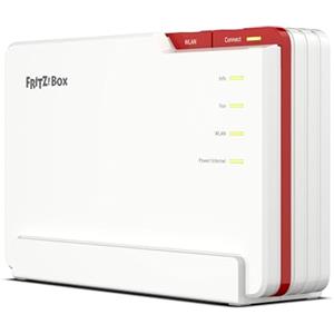 AVM FRITZ!Box 5690 Pro, Premium Modem Router Wi-Fi 7 Tri Band (2.4 GHz, 5 GHz, 6 GHz) Fino a 18.500 Mbit/s, per FTTC E/VDSL, ADSL e Fibra Ottica con ONT, 1x Wan 2,5 Gb, 4x Lan Gb, Zigbee, Mesh