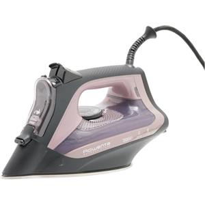 Rowenta DW4345 Express Steam Ferro da Stiro a Vapore, 2600W, 250 ml, Colpo Vapore 200 g/min, Piastra in Acciaio Inox, Sistema Anticalcare, Impugnatura Ergonomica, Protezione Antigoccia, Modalità Eco