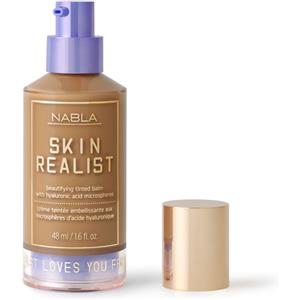NABLA Skin Realist - Crema colorata perfezionatrice con acido ialuronico, tonalità 6 Dark, 48 ml