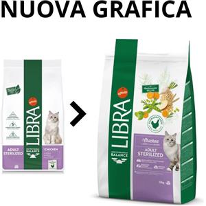 Libra Cat Sterilised Adult Pollo 10 Kg