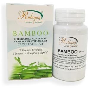 Natur-Farma Bamboo Rubigen - Integratore Alimentare 60 Capsule per Unghie e Capelli