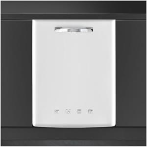 Smeg LAVE-VAISSELLE TOUT INTÉGRABLE STFABWH3 ANNÉES 50 BLANC