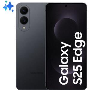 Samsung Galaxy S25 Edge - Smartphone 5G, Display 6.7'' QHD Dynamic AMOLED 2X, Fotocamera 200MP, RAM 12GB, Memoria 256GB, Batteria 3900 mAh, Design in Titanio
