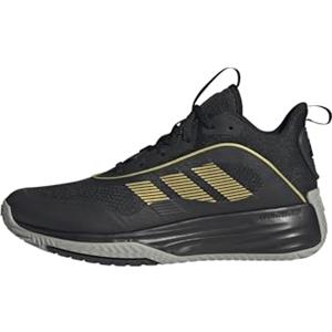 adidas Originals adidas Own The Game 3 Shoes, Scarpe da Basket Uomo, Core Black/Gold Metallic/Mgh Solid Grey, 39 1/3 EU