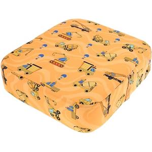 kivrimlarv Rialzo con cinghie, seggiolino da viaggio per bambini, con fondo antiscivolo, lavabile, seggiolino per bambini con cintura di sicurezza, comodo rialzo per bambini, seggiolino portatile da viaggio