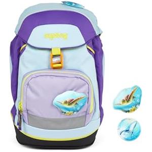 ergobag prime zaino scolastico elementare per bambini, idrorepellente, ergonomico, 20 litro, 1100g