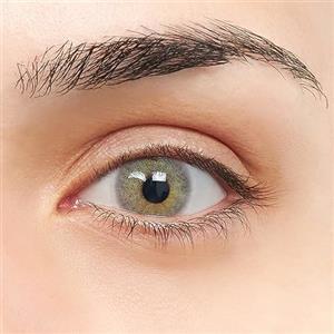 Lentes de Contacto VIP Rock VIP lenti a contatto colorate Grigio e Verdi dal design super realistico 2 lenti a contatto Annuali senza gradazione + kit con astuccio, pinzette e ventosa in silicone