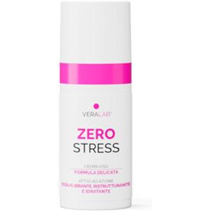 Veralab Zero Stress Crema Viso Nutriente 15 ml - Idratante e Ristrutturante per Pelli Sensibili