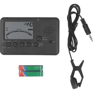 Keenso Accordatore per Strumenti a Fiato Ad Alta sensibilità, Metronomo Elettronico Universale Portatile per Sassofono, Flauto, Tromba