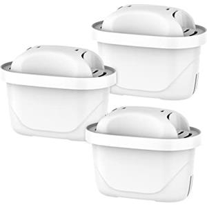 GLACIER FRESH Cartucce Filtranti per Acqua, Compatibili con Brita® Maxtra+® Plus, Maxtra Pro® All-in-1, Brita® Mavea® Maxtra+®, Style®, Marella®, Elemaris®, Riduce PFOA/PFOS (3)