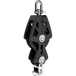 Lewmar Bozzello Synchro 72 a Violino con Arricavo - Ø 72 mm, Carico Max 1100 kg, per Cime da 10/12 Ø mm